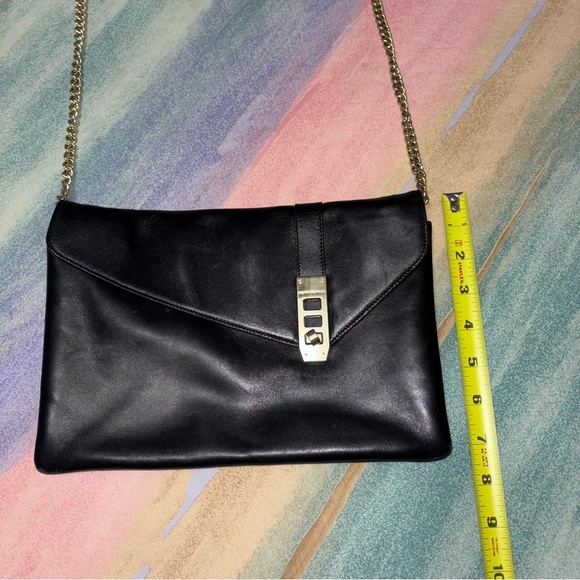 Henri Bendel Limited Edition Leather Clutch Chain Strap - Picture 11 of 12